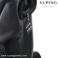 25916- Xuping elegante europeu brincos de liga de vento feminino